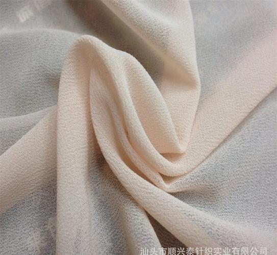 加密珍珠雪纺面料女装时尚休闲服装化纤全涤纶面料-化纤布产业网